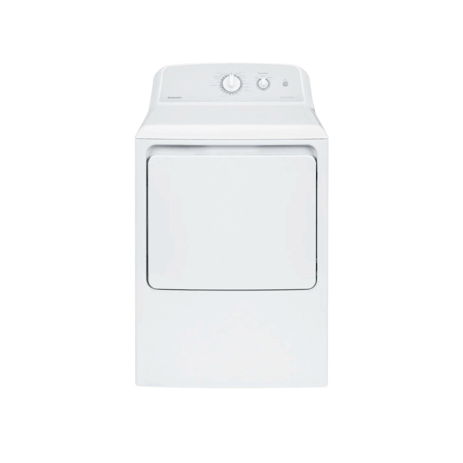 Hotpoint HTX24EASK0WS 27" White Front Load Electric Dryer