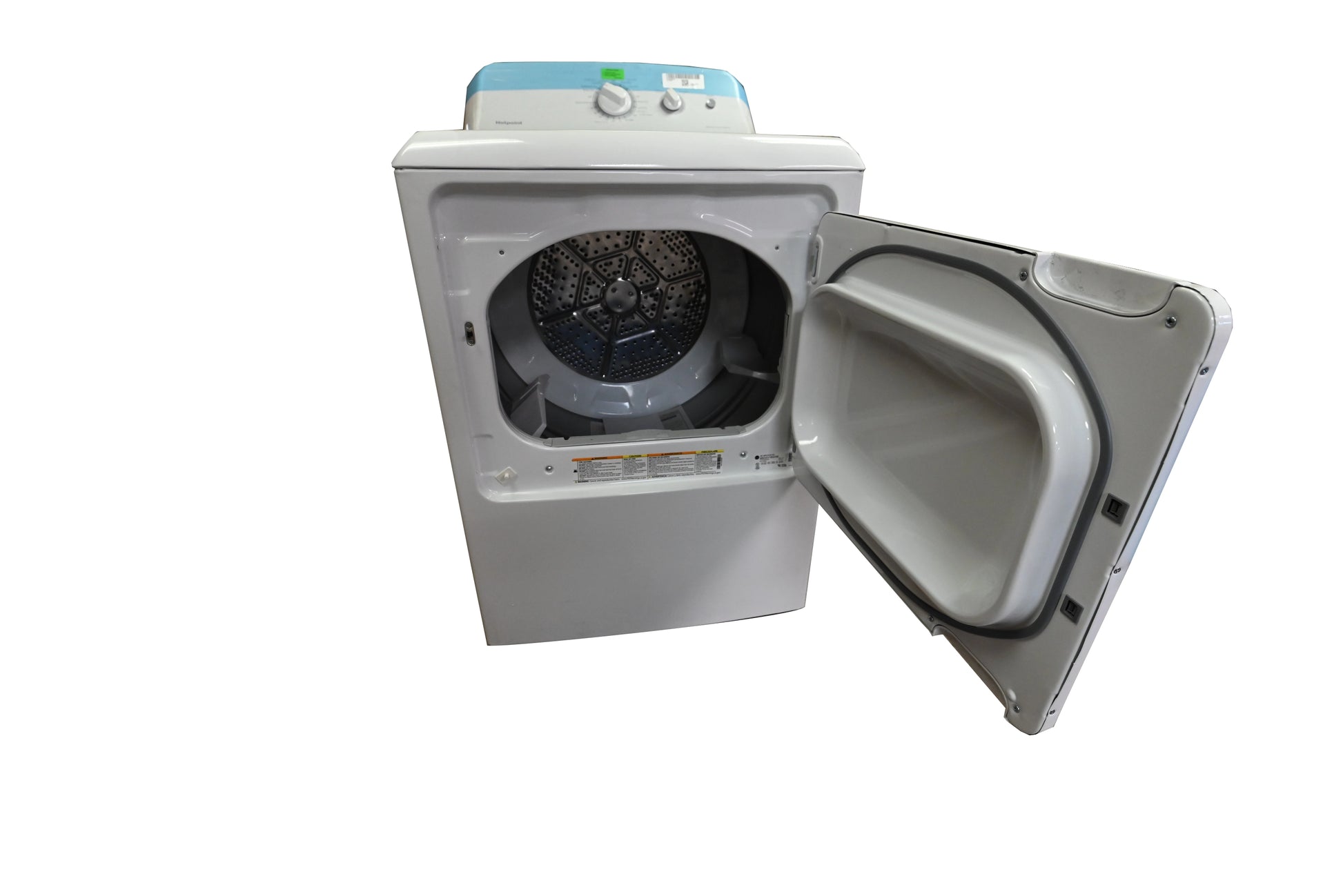 Hotpoint HTX24EASK0WS 27" White Front Load Electric Dryer