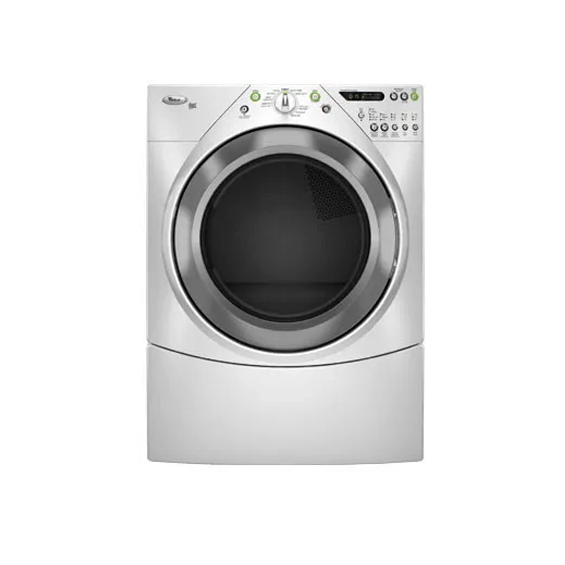 Whirlpool WED9600TW 27" White Front Load Electric Steam Dryer