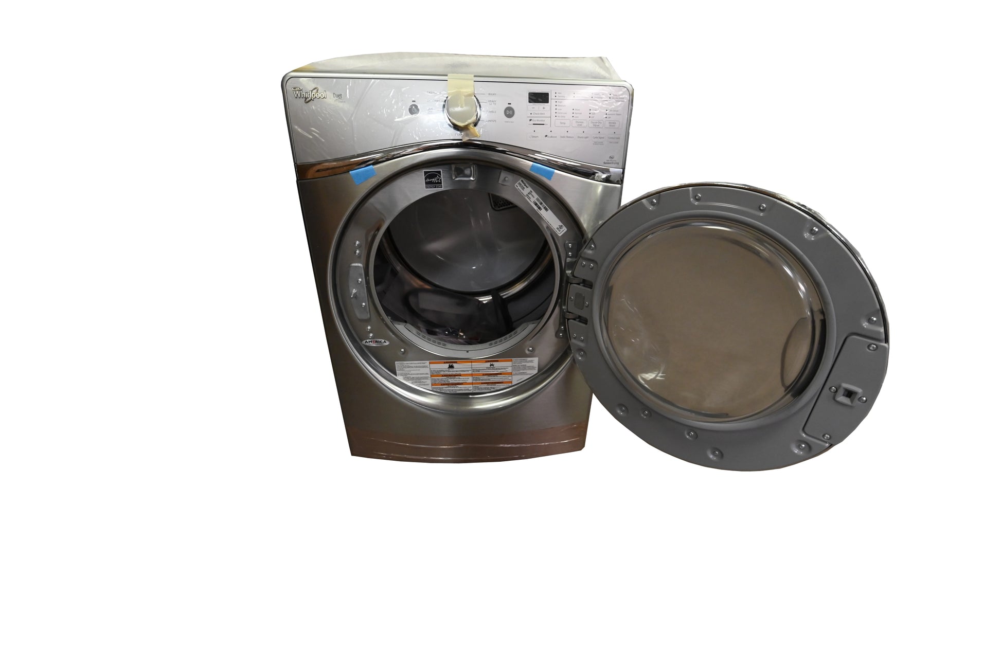 Whirlpool WED97HEDU 27" Gray Front Load Electric Dryer