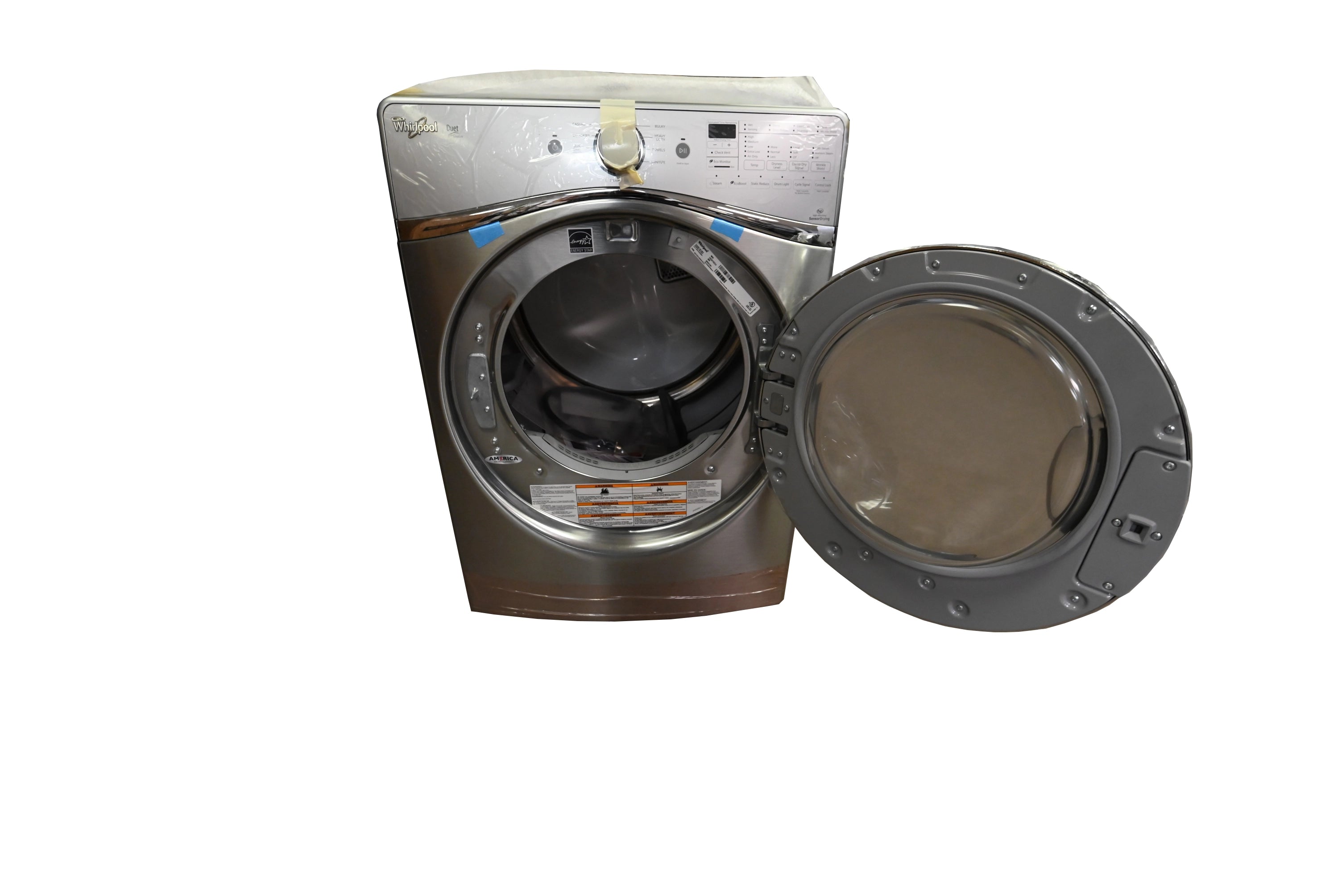 Whirlpool WED97HEDU 27" Gray Front Load Electric Dryer