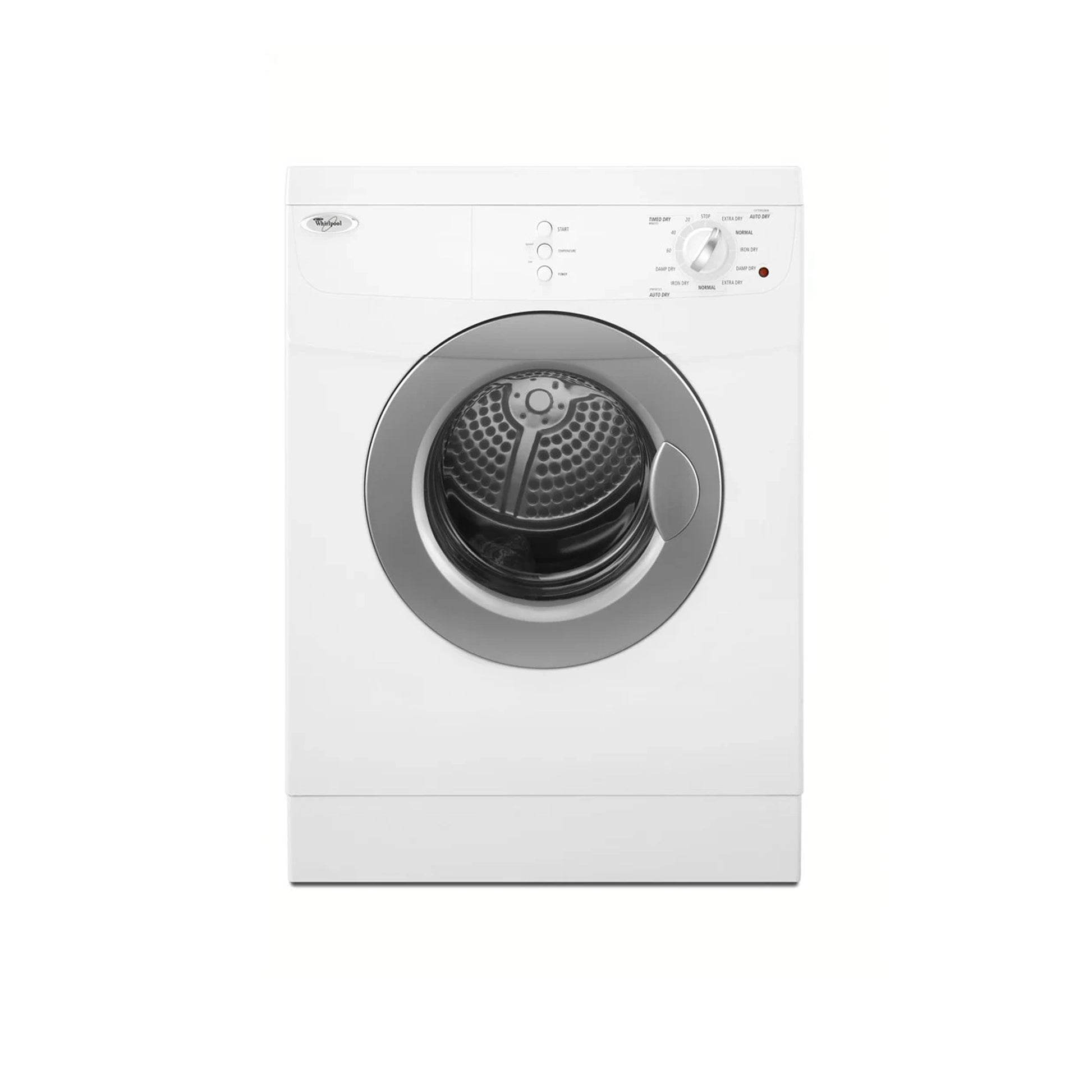 Whirpool WED7500VW 24" White Front Load Electric Dryer
