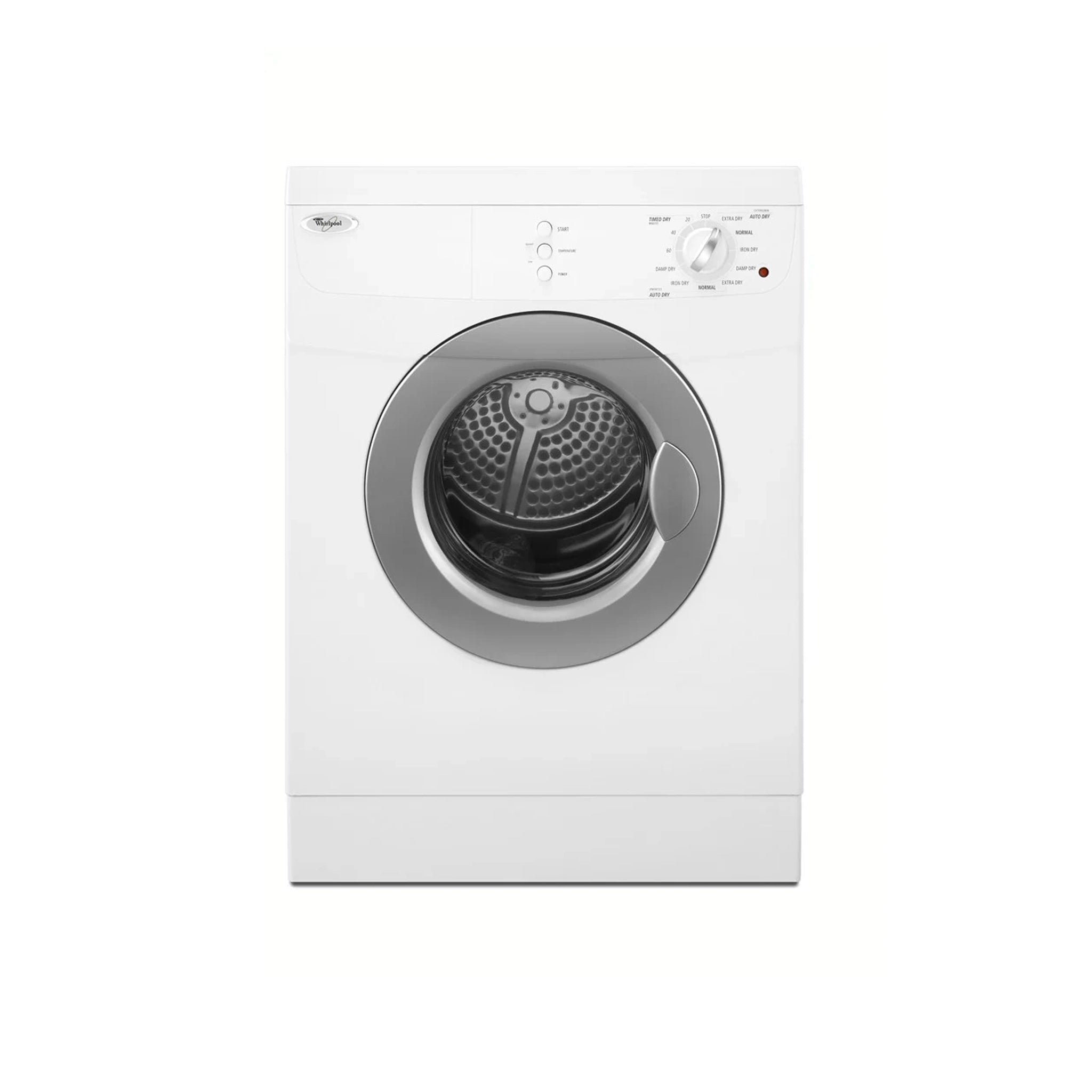 Whirpool WED7500VW 24" White Front Load Electric Dryer