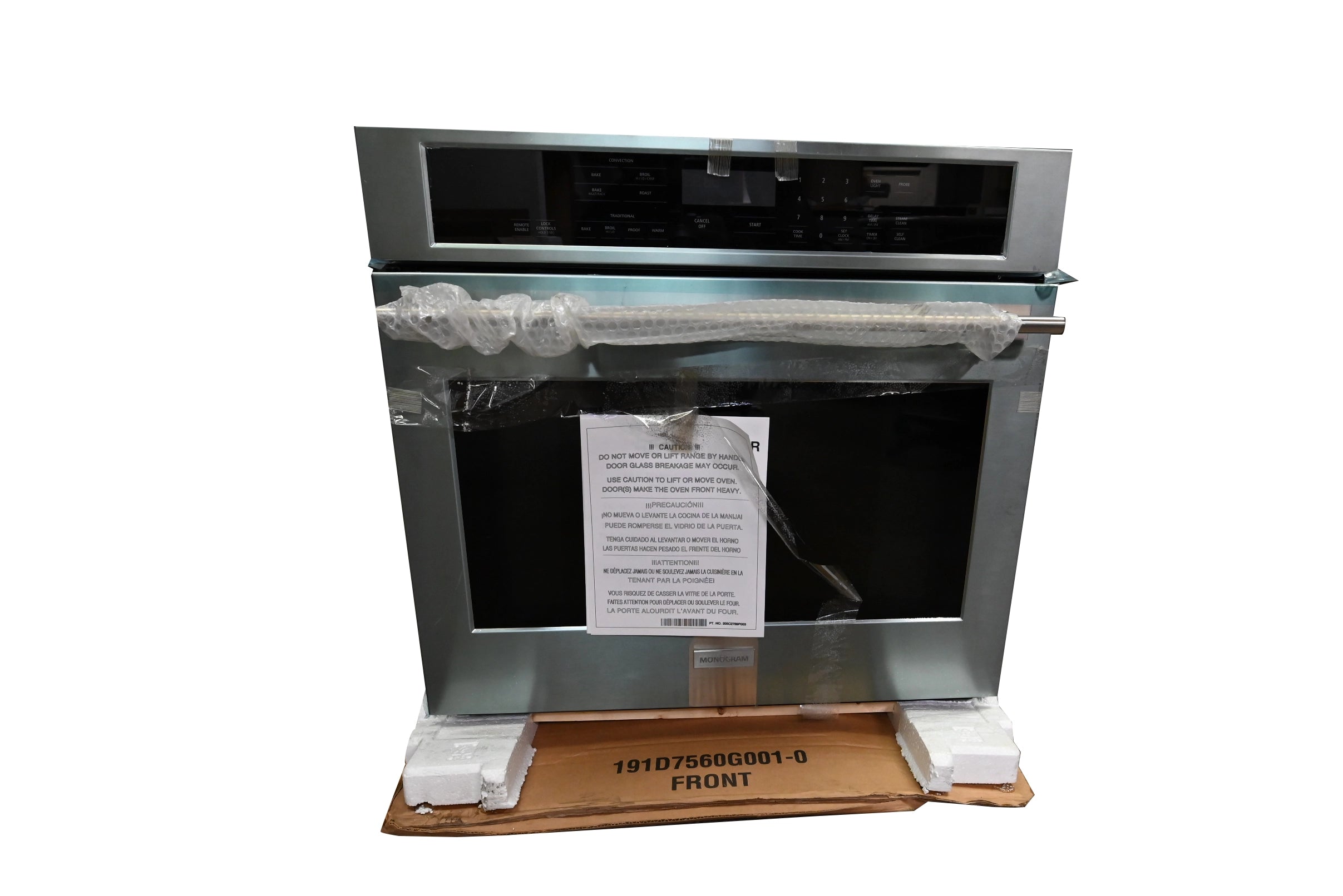 GE Monogram ZET9050SHSS 30" Stainless Steel Smart Electric Single Wall Oven