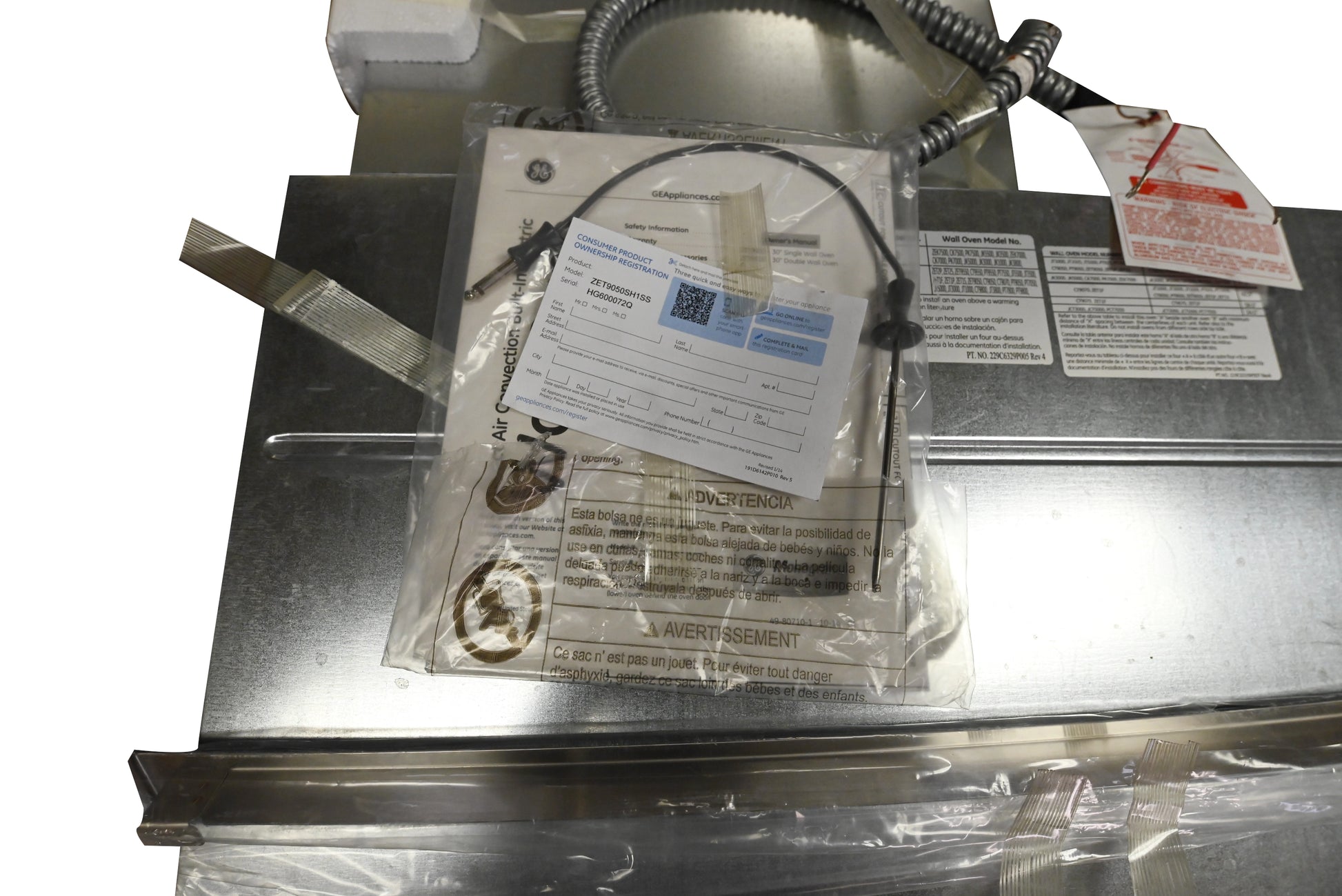 GE Monogram ZET9050SHSS 30" Stainless Steel Smart Electric Single Wall Oven