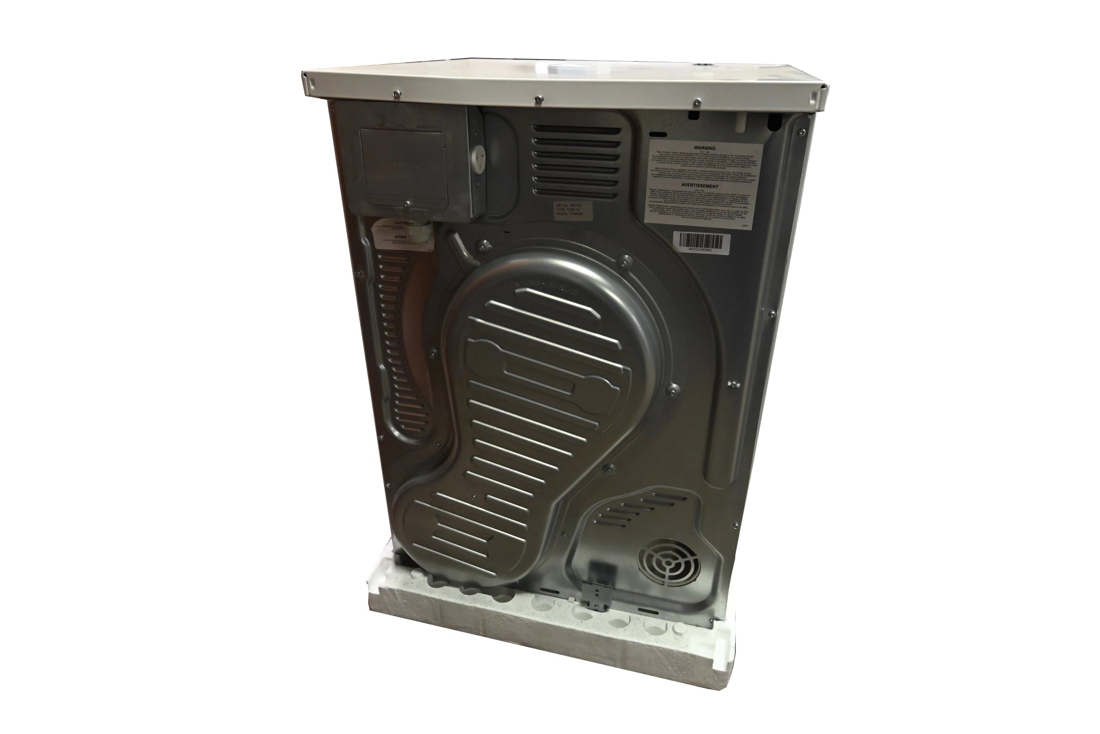 Asko T744CW 24" White Front Load Electric Dryer