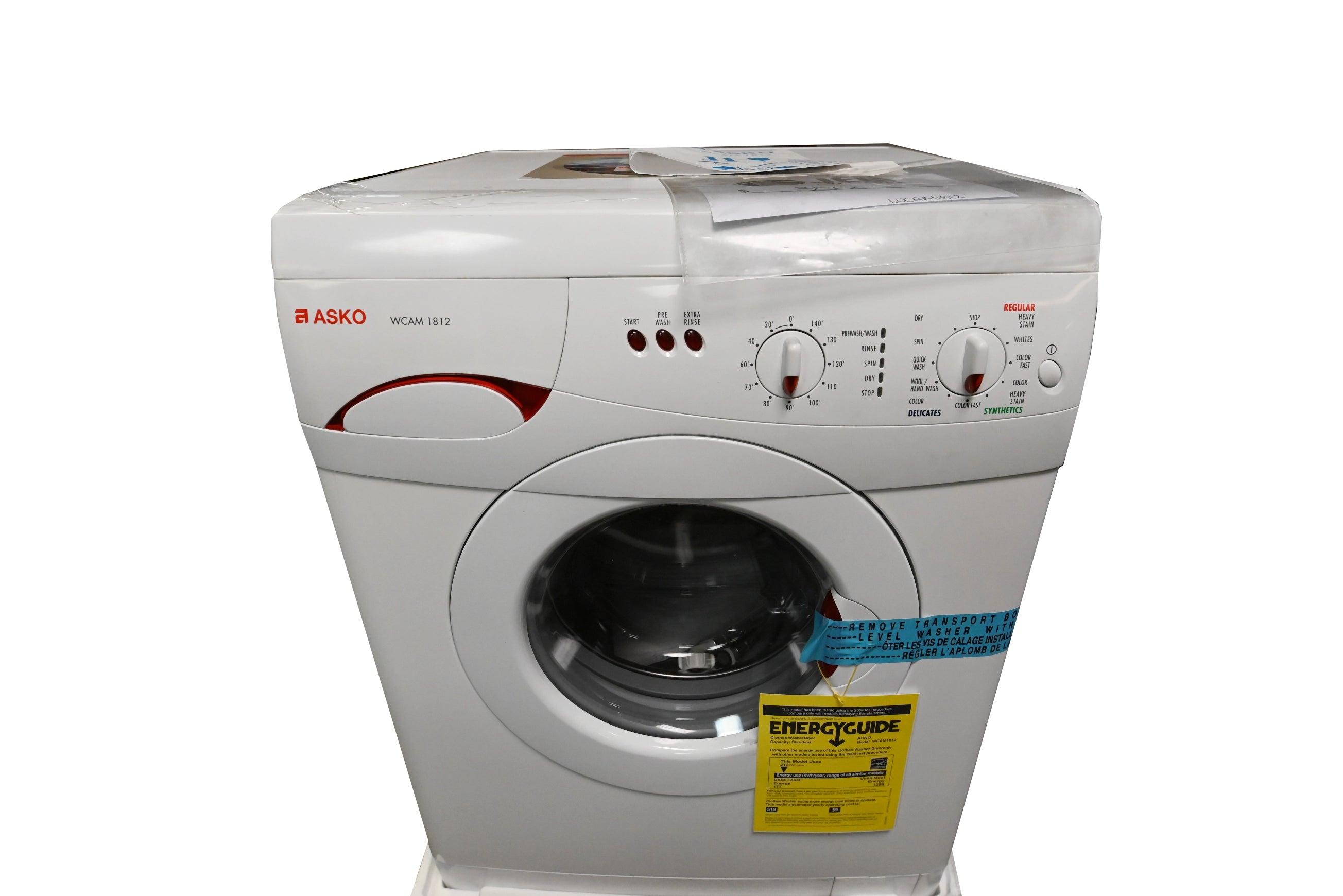 Asko WCAM1812 24" White Washer/Dryer Combo