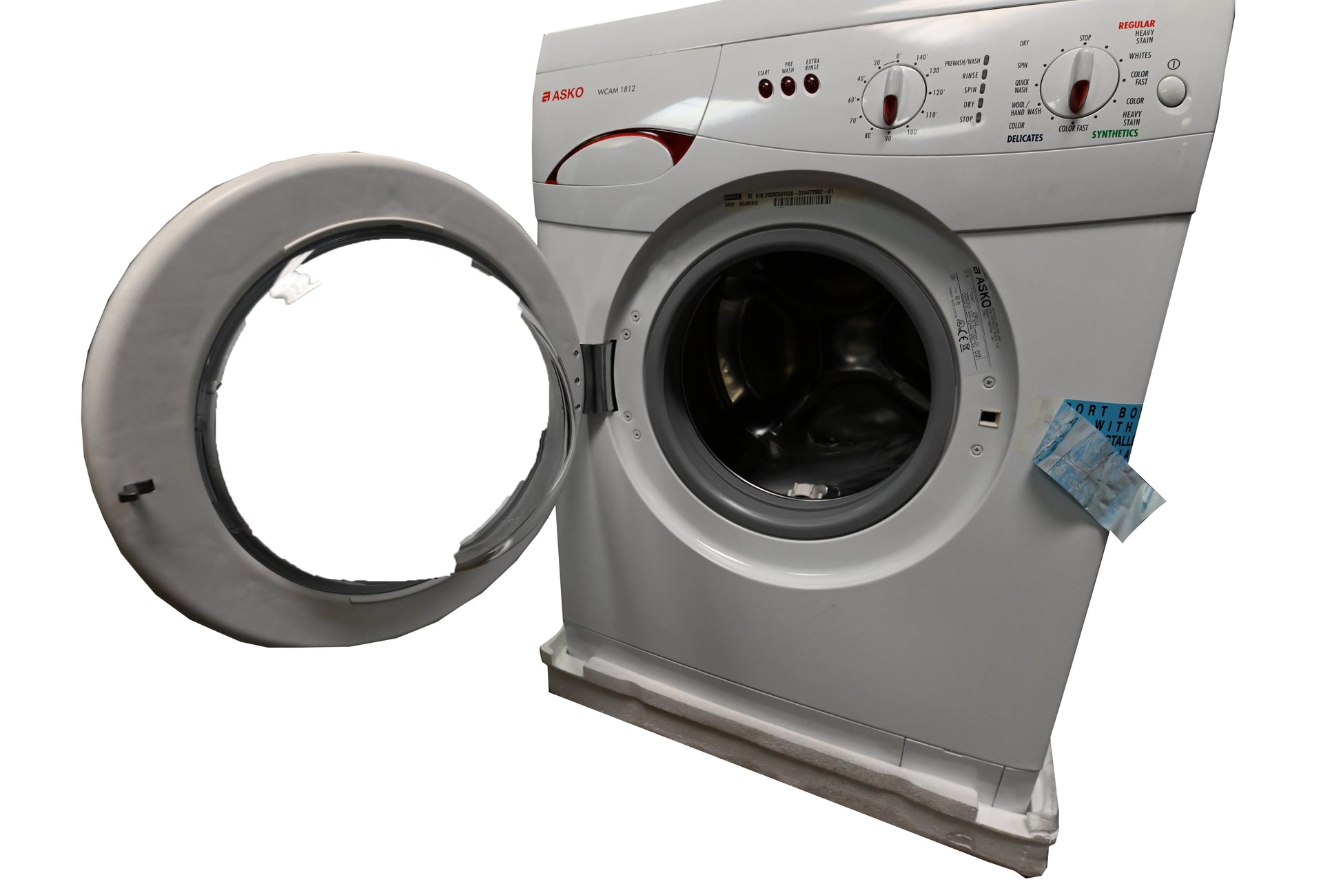 Asko WCAM1812 24" White Washer/Dryer Combo