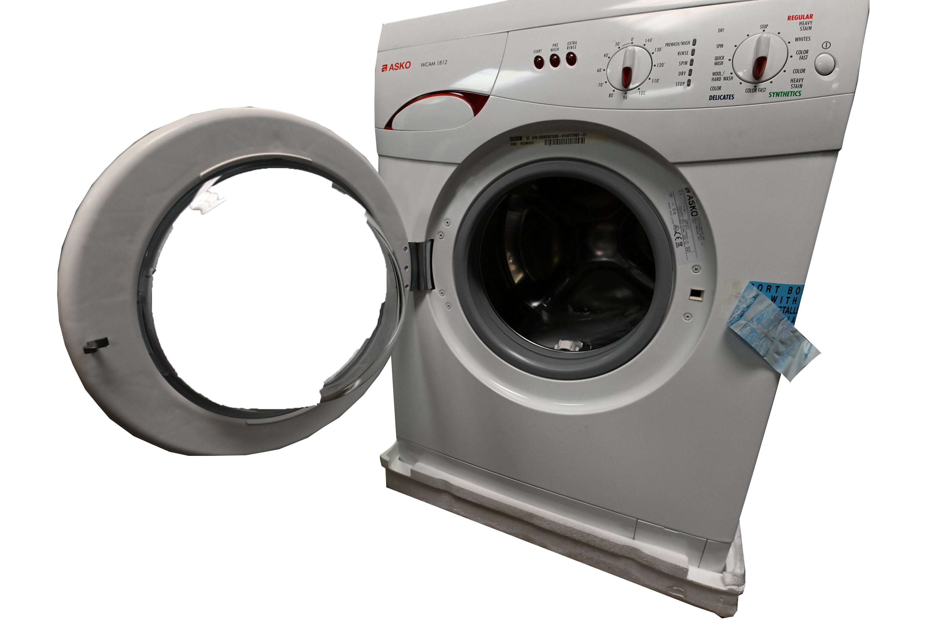 Asko WCAM1812 24" White Washer/Dryer Combo