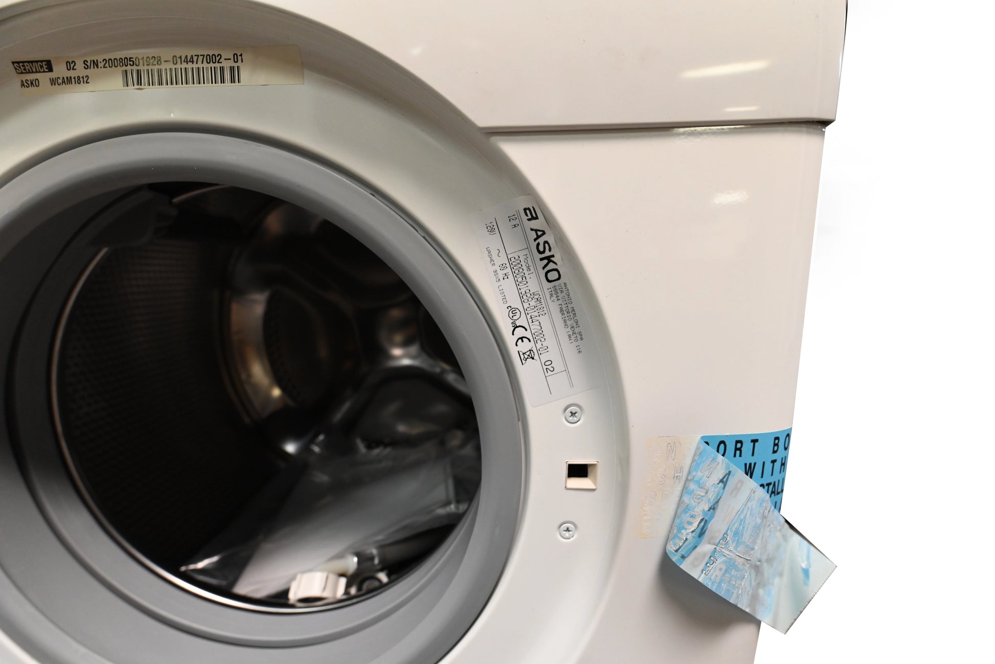 Asko WCAM1812 24" White Washer/Dryer Combo