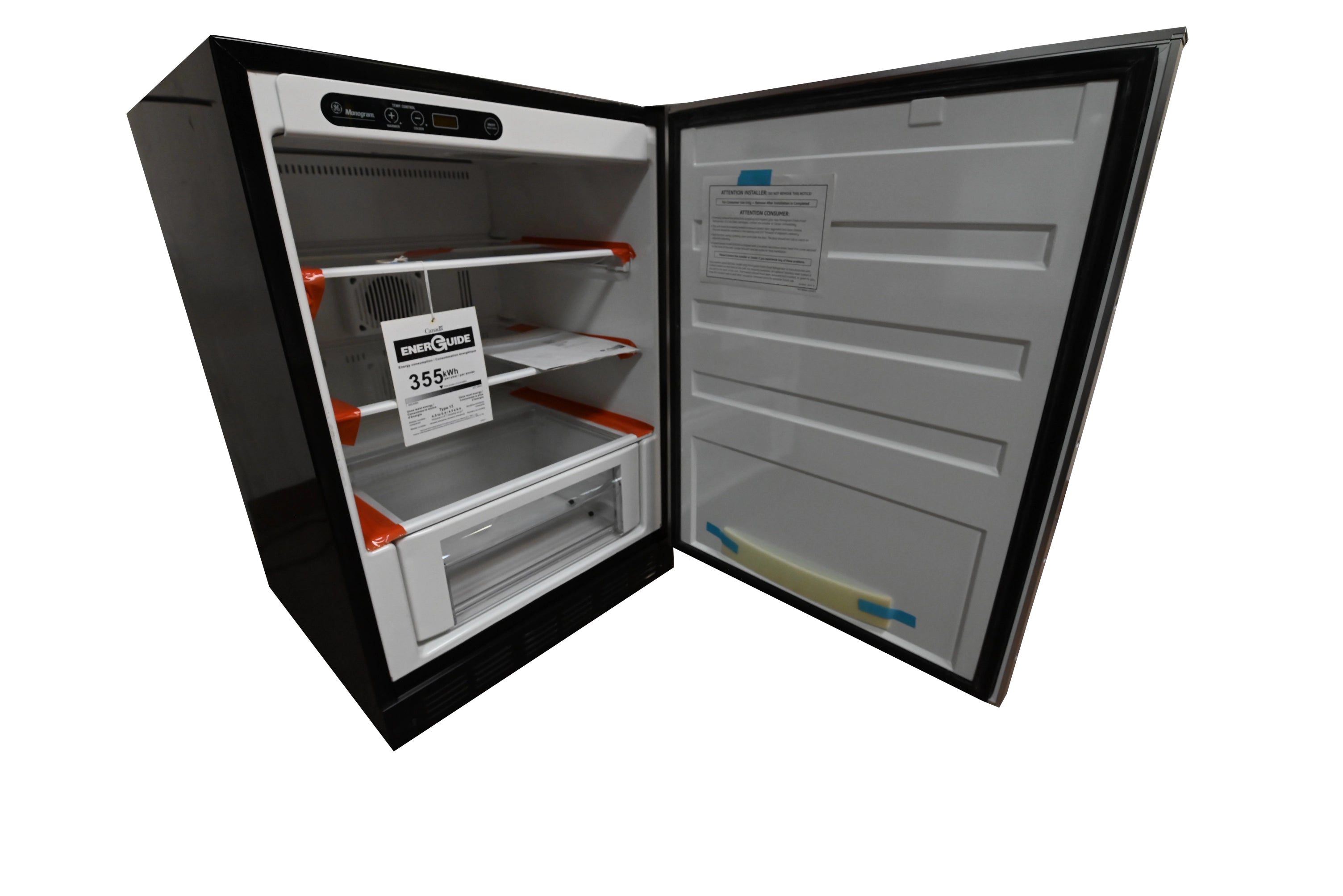 GE Monogram ZIFI240PAII 24" Panel Ready Built-in Compact Refrigerator