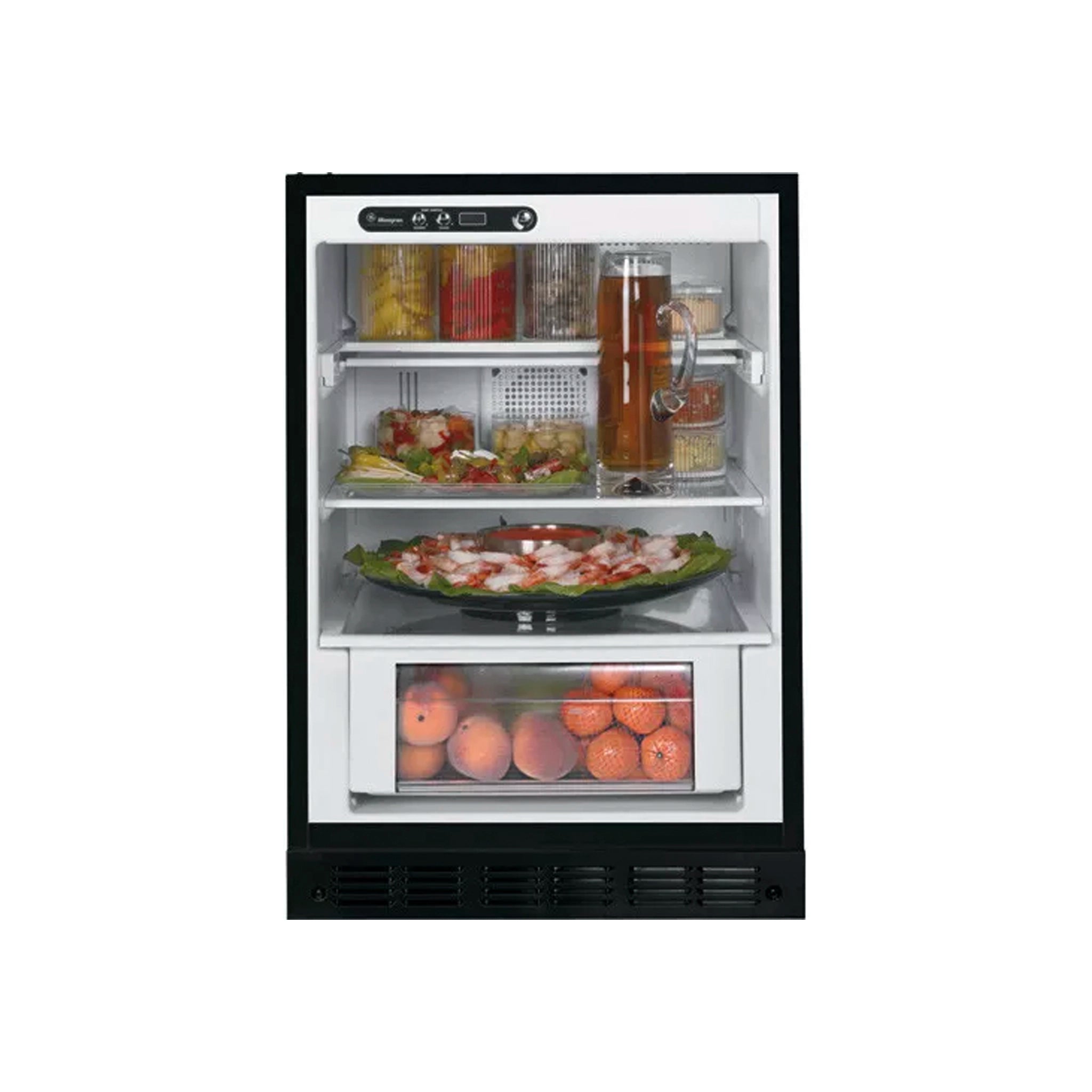 GE Monogram ZIFI240PAII 24" Panel Ready Built-in Compact Refrigerator