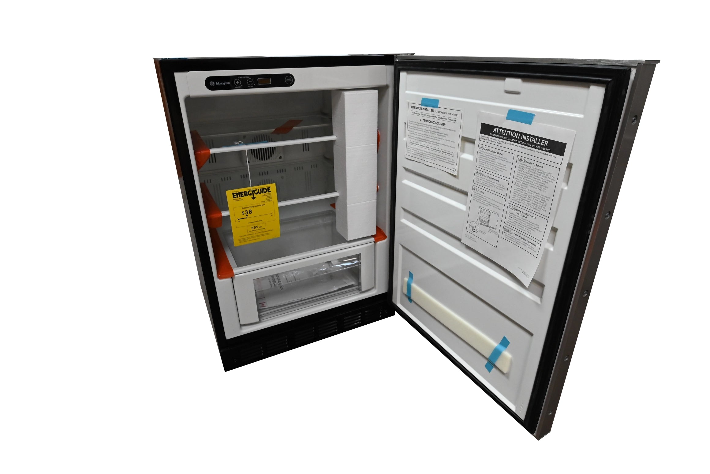 GE Monogram ZIFI240PAII 24" Panel Ready Built-in Compact Refrigerator