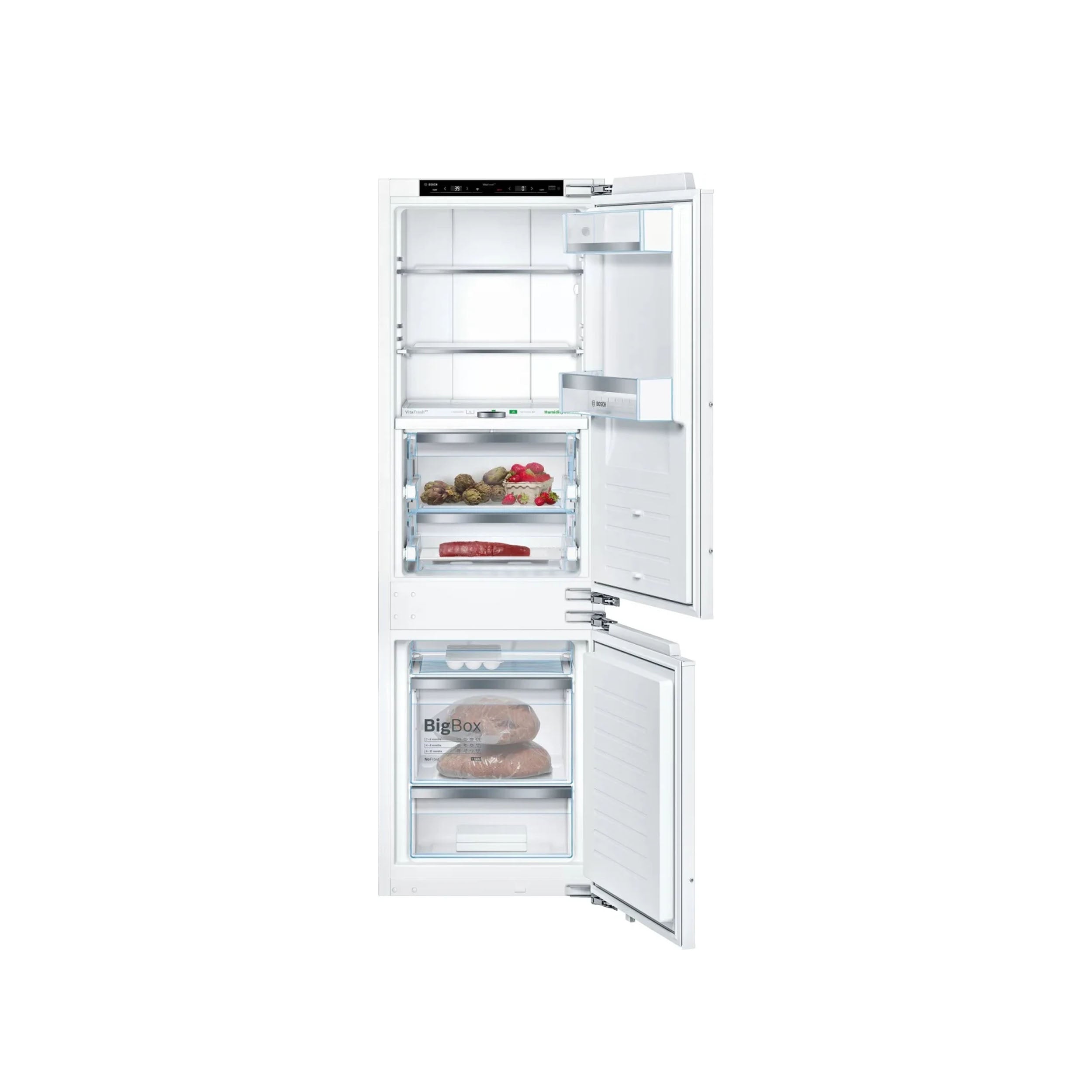 Bosch 800 Series B09IB91NSP 22" Panel Ready Bottom Freezer Refrigerator
