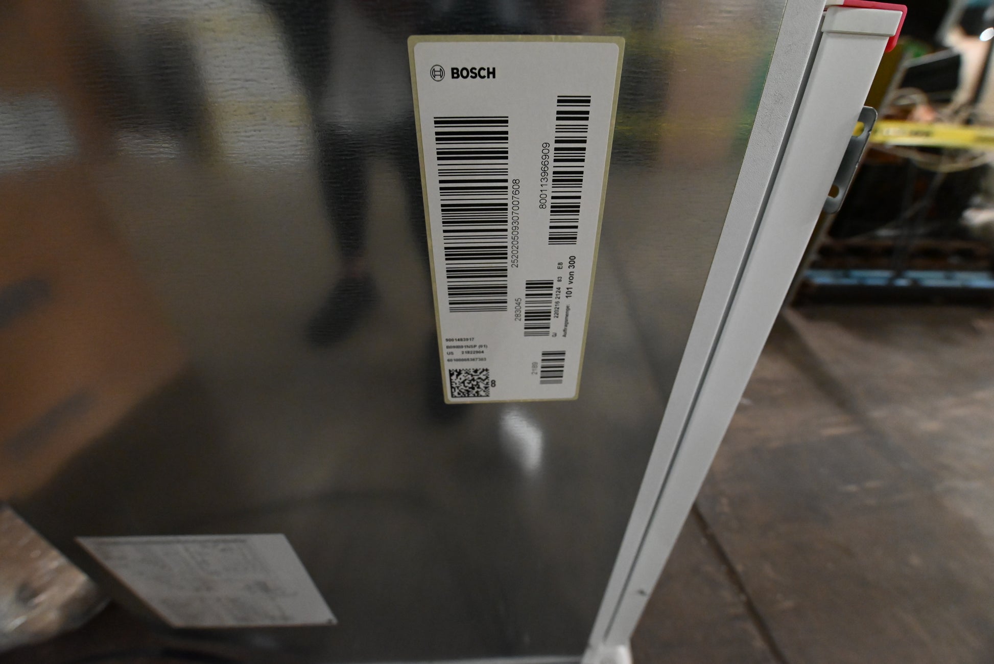 Bosch 800 Series B09IB91NSP 22" Panel Ready Bottom Freezer Refrigerator