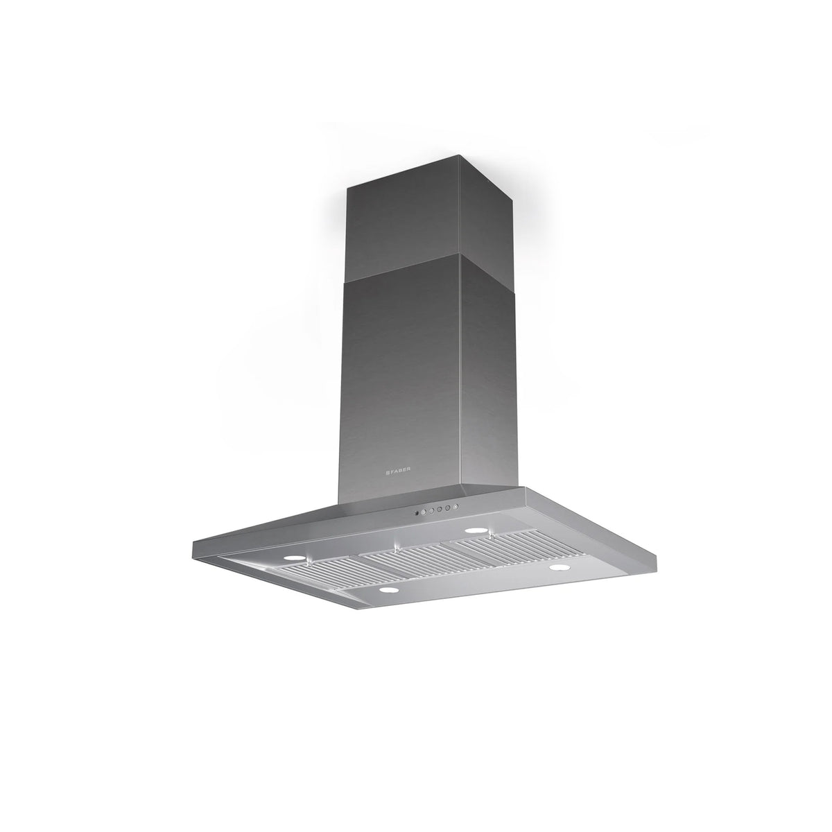 Faber Dama Isola DAMAIS36SSV 36" Stainless Steel Island Mount Chimney Range Hood 