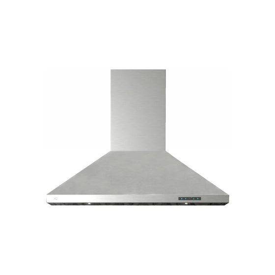 XO XOV36KSE 36" Stainless Steel Wall Mount Chimney Hood