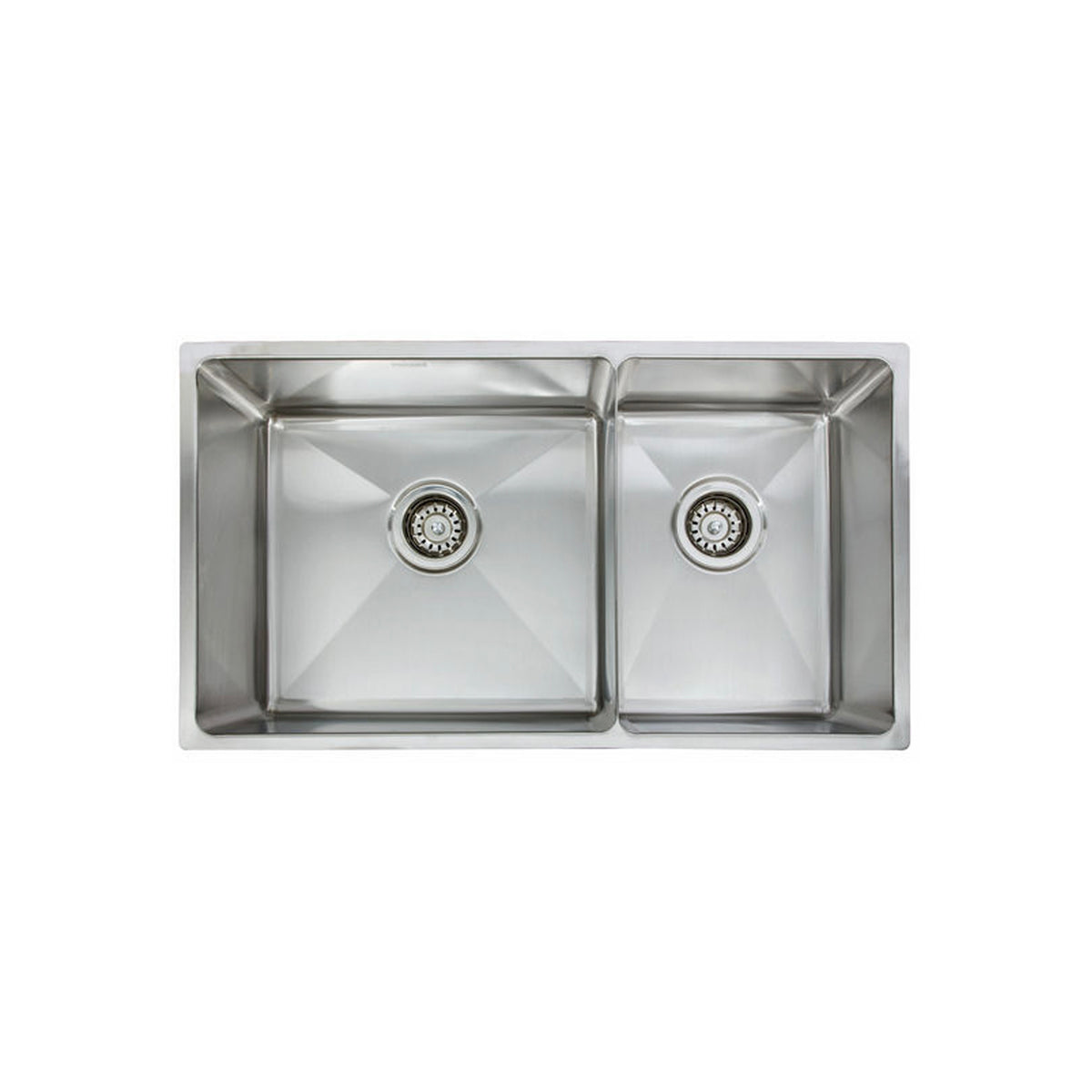 Franke 31" Undermount Double Bowl Stainless Steel Kitchen Sink