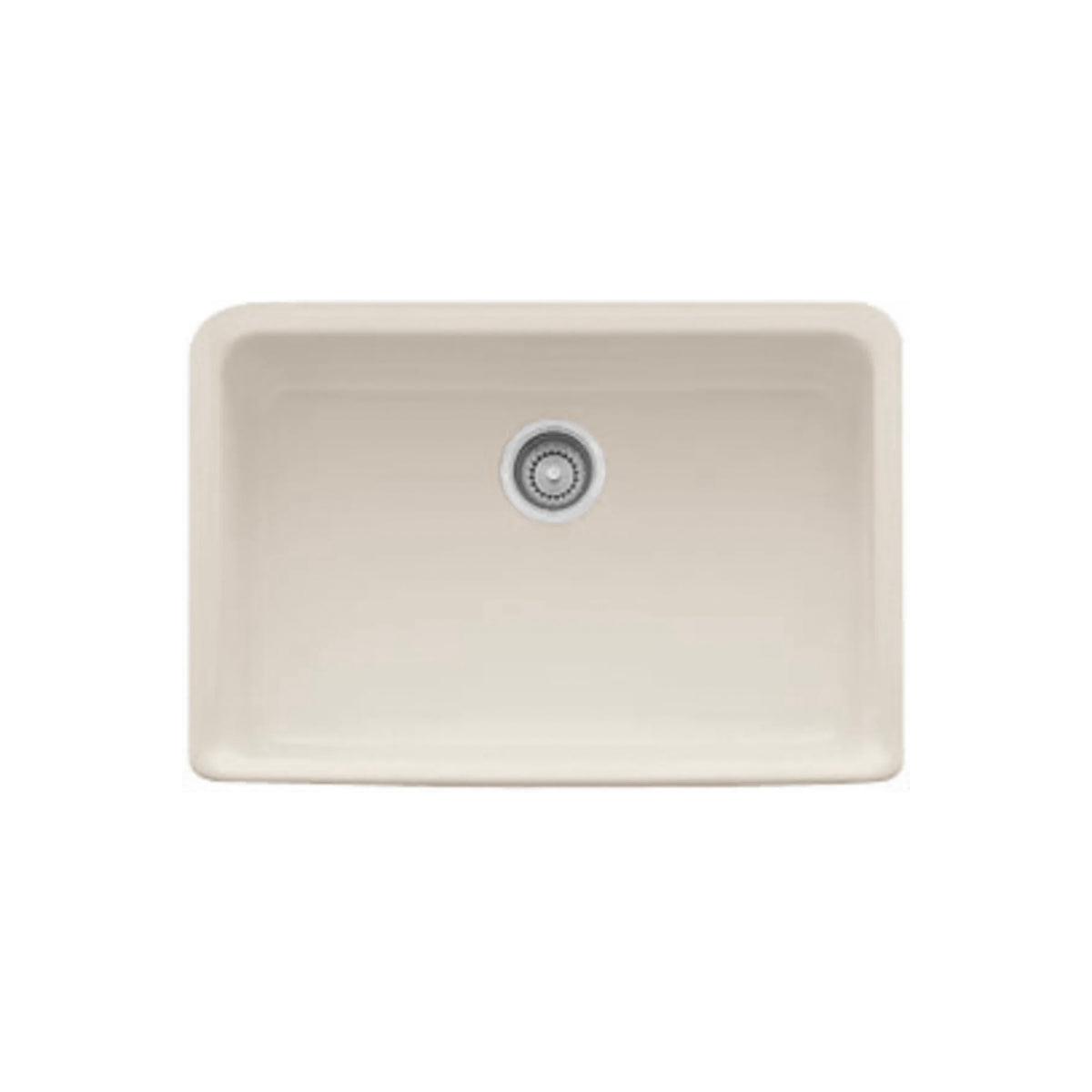Franke 28" Biscuit Apron Front Single Bowl Fireclay Kitchen Sink
