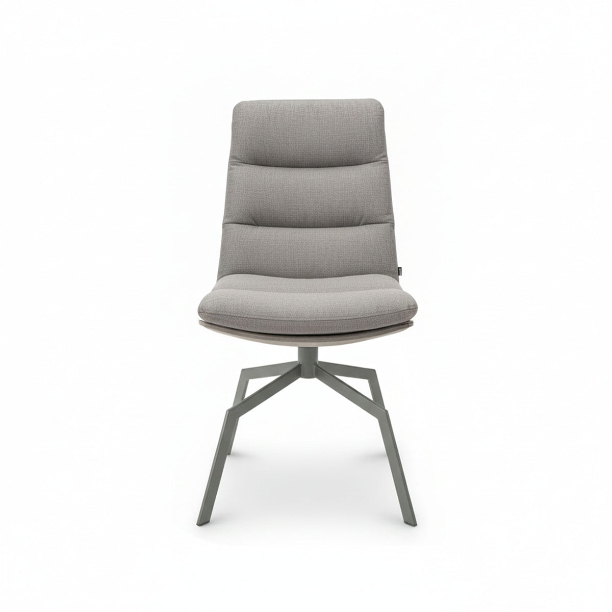 eggersmann USA KFF Arva Side Chairs with Metal 4-Leg Star Frame SL