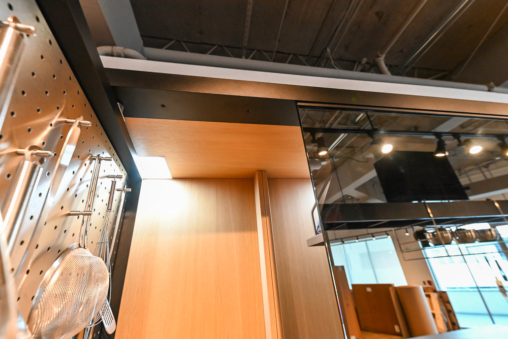 eggersmann Vancouver Oak Dark Brown Modern Kitchen with Double Stone Island & Miele Appliances