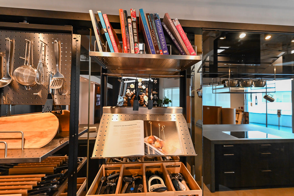 eggersmann Vancouver Oak Dark Brown Modern Kitchen with Double Stone Island & Miele Appliances