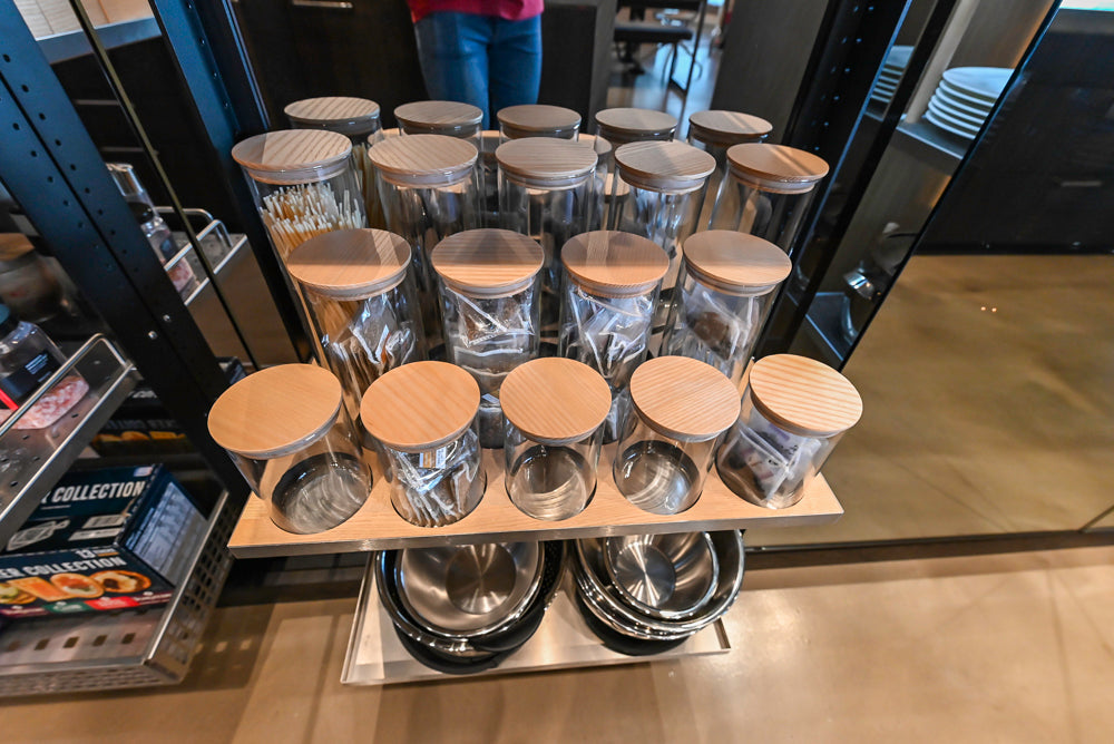 eggersmann Vancouver Oak Dark Brown Modern Kitchen with Double Stone Island & Miele Appliances