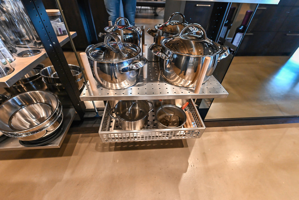 eggersmann Vancouver Oak Dark Brown Modern Kitchen with Double Stone Island & Miele Appliances