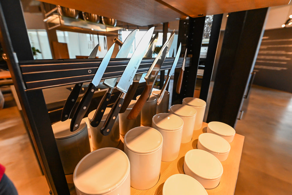 eggersmann Vancouver Oak Dark Brown Modern Kitchen with Double Stone Island & Miele Appliances