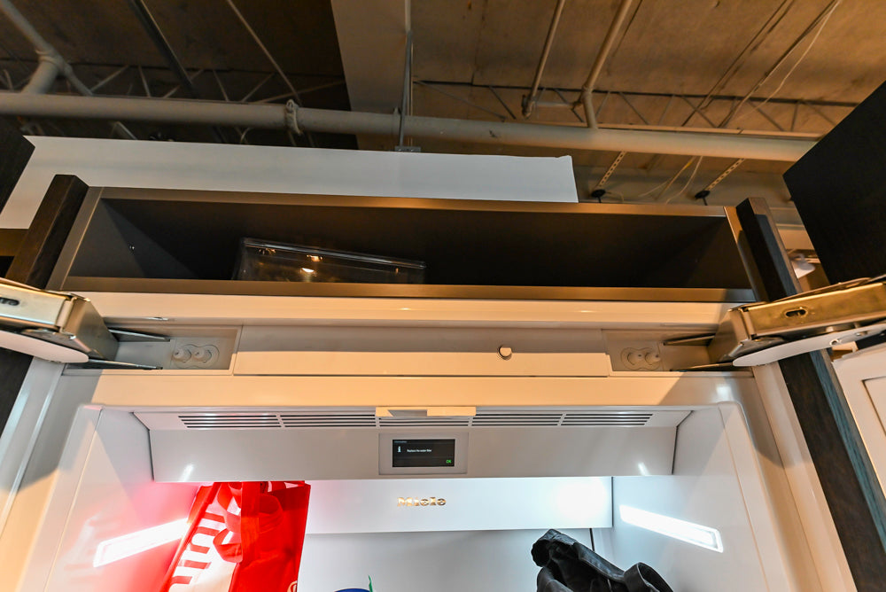 eggersmann Vancouver Oak Dark Brown Modern Kitchen with Double Stone Island & Miele Appliances