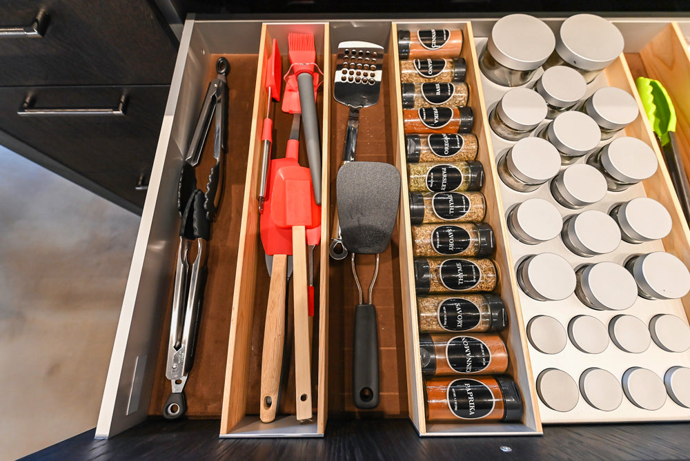 eggersmann Vancouver Oak Dark Brown Modern Kitchen with Double Stone Island & Miele Appliances