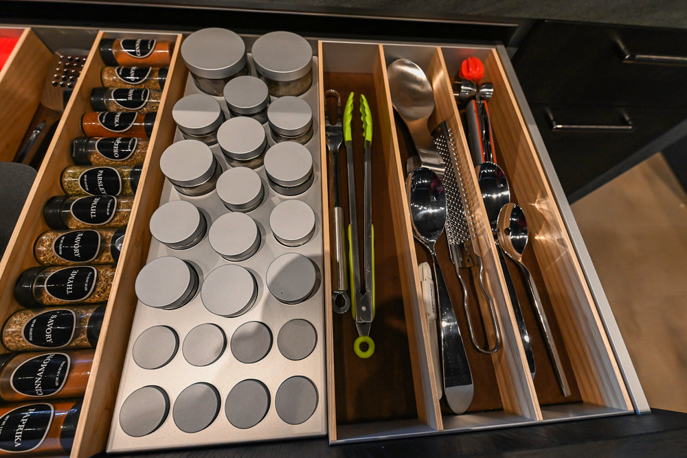 eggersmann Vancouver Oak Dark Brown Modern Kitchen with Double Stone Island & Miele Appliances