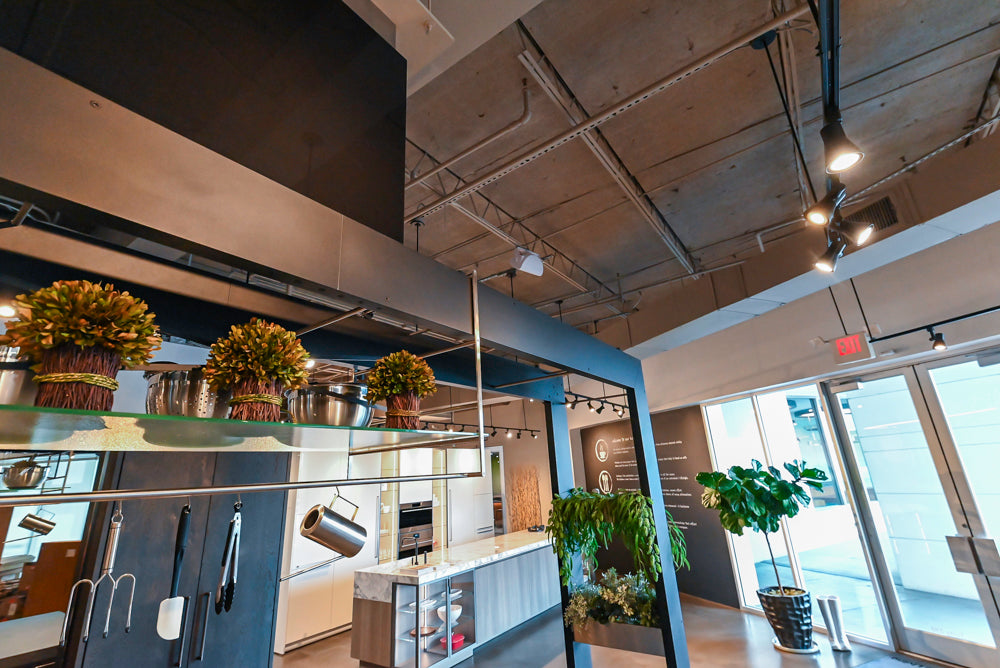 eggersmann Vancouver Oak Dark Brown Modern Kitchen with Double Stone Island & Miele Appliances