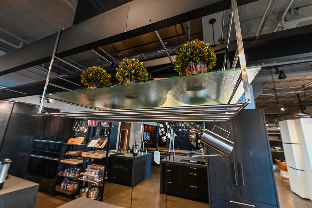 eggersmann Vancouver Oak Dark Brown Modern Kitchen with Double Stone Island & Miele Appliances