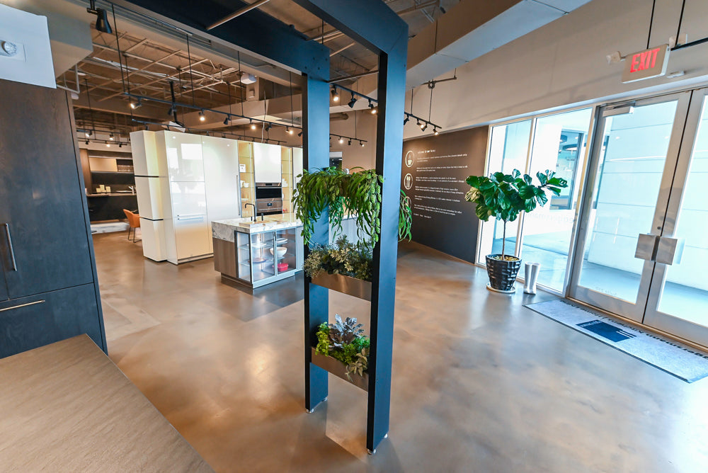 eggersmann Vancouver Oak Dark Brown Modern Kitchen with Double Stone Island & Miele Appliances