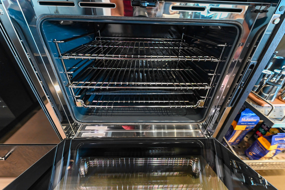 eggersmann Vancouver Oak Dark Brown Modern Kitchen with Double Stone Island & Miele Appliances