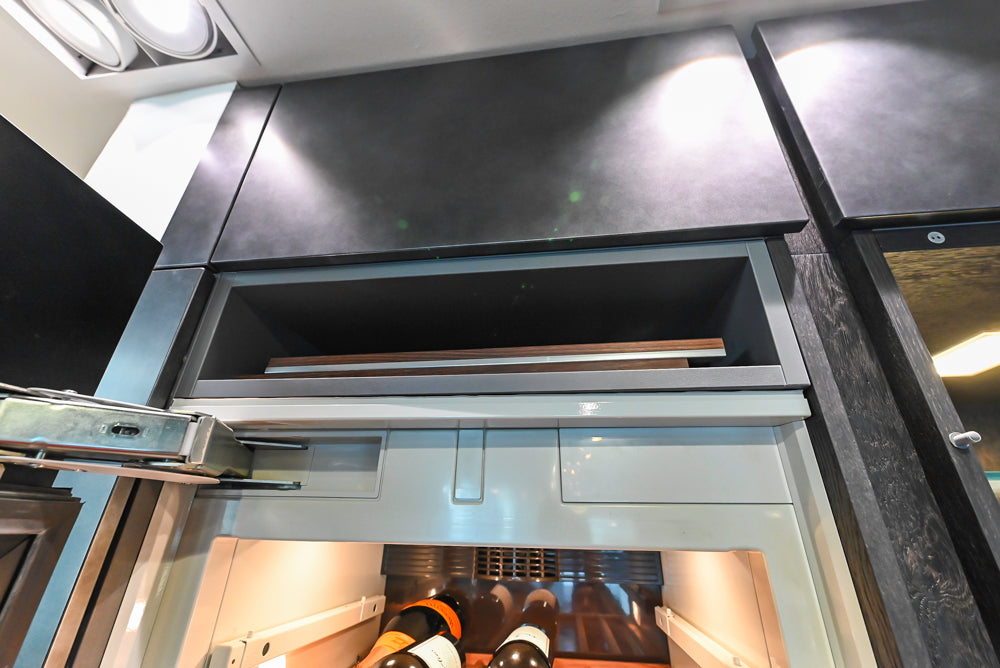 eggersmann Vancouver Oak Dark Brown Modern Kitchen with Double Stone Island & Miele Appliances