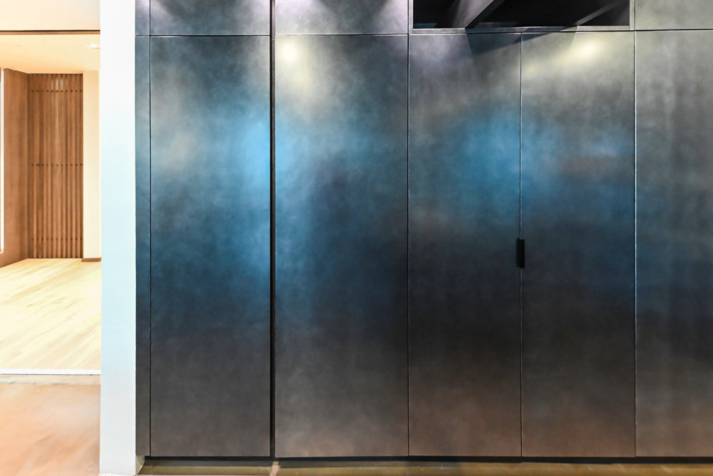 eggersmann Vancouver Oak Dark Brown Modern Kitchen with Double Stone Island & Miele Appliances