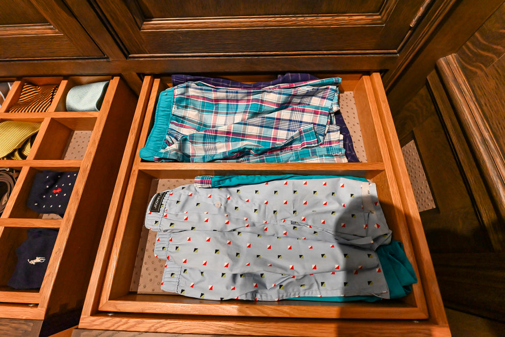 Christopher Peacock Traditional Classic Dark Wooden Brown Wardrobe Closet