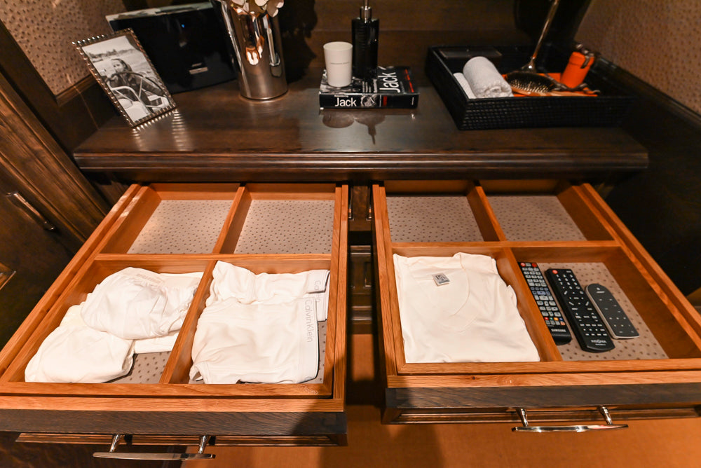 Christopher Peacock Traditional Classic Dark Wooden Brown Wardrobe Closet