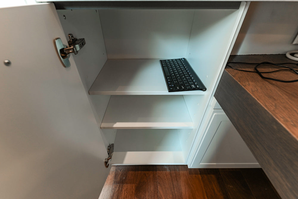 Nolte Küchen Classic Modern White Kitchen with Quartz Countertops & Luxe Appliances