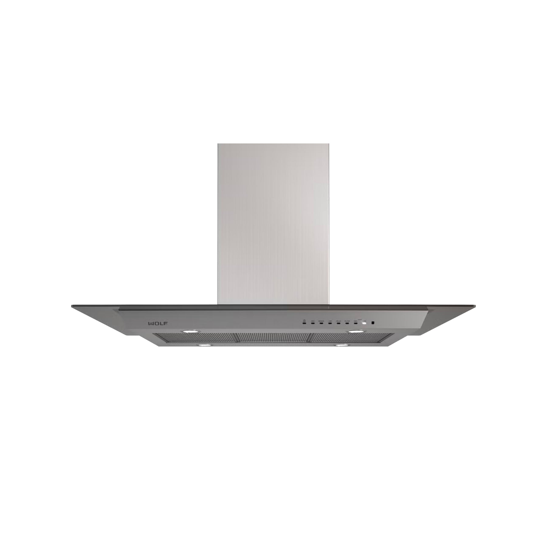 Wolf VI45G 45" Stainless Steel Island Chimney Range Hood