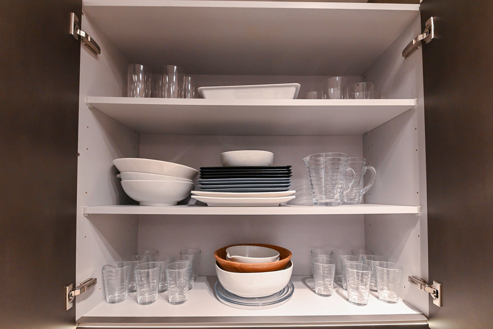 Poggenpohl Dark Brown Modern Kitchenette with Dacor Appliances