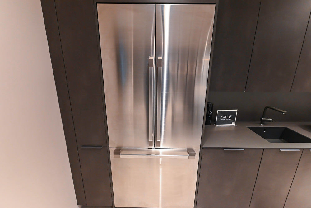 Poggenpohl Dark Brown Modern Kitchenette with Dacor Appliances