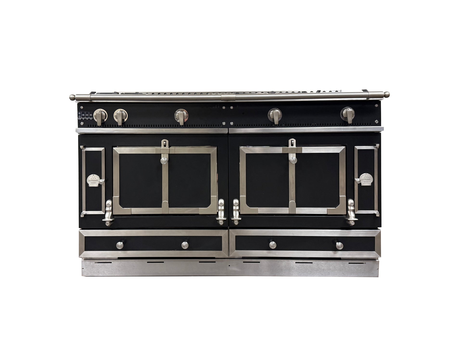 La Cornue Chateau 150 59" Black Dual Fuel Range
