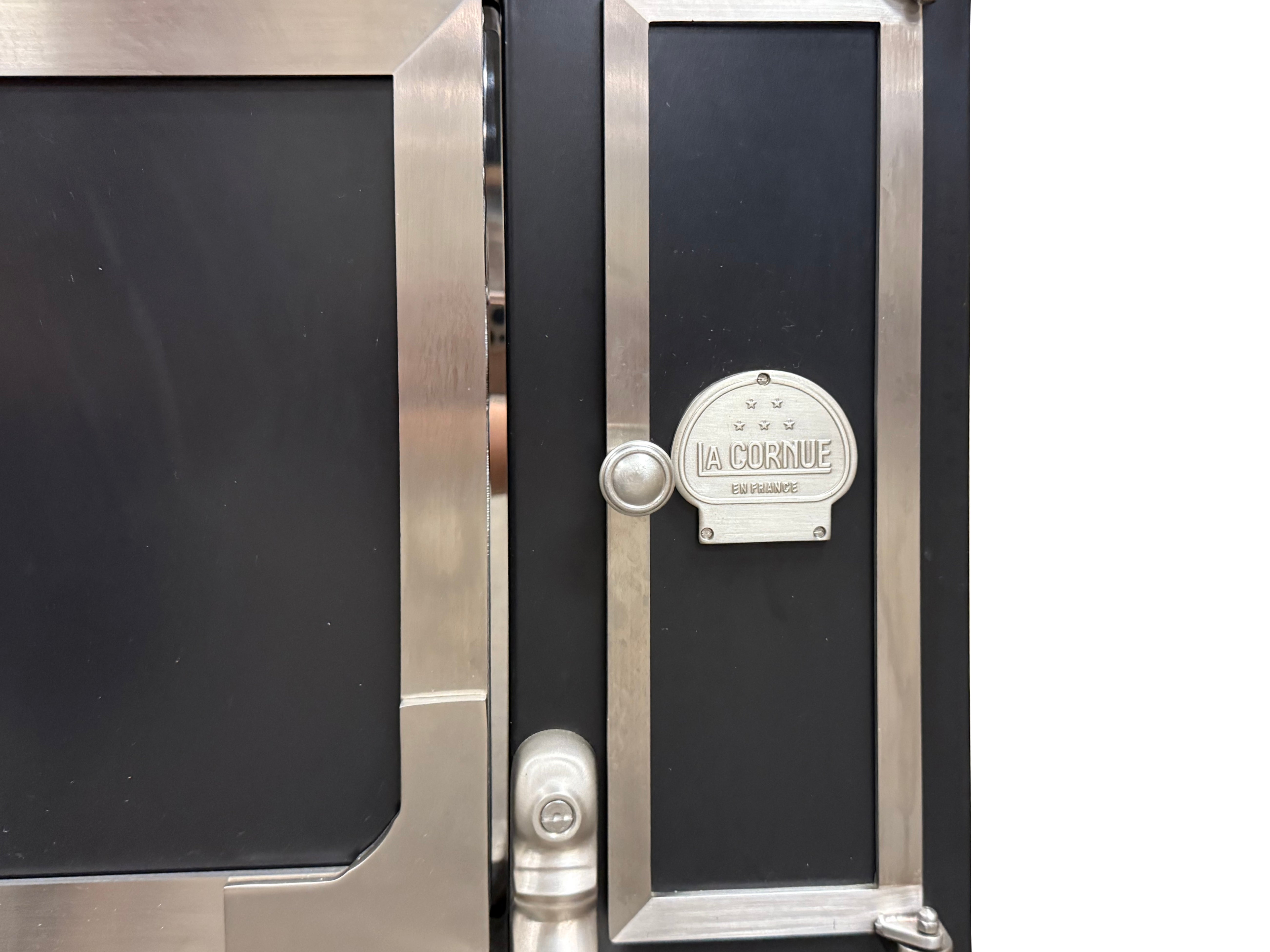 La Cornue Chateau 150 59" Black Dual Fuel Range