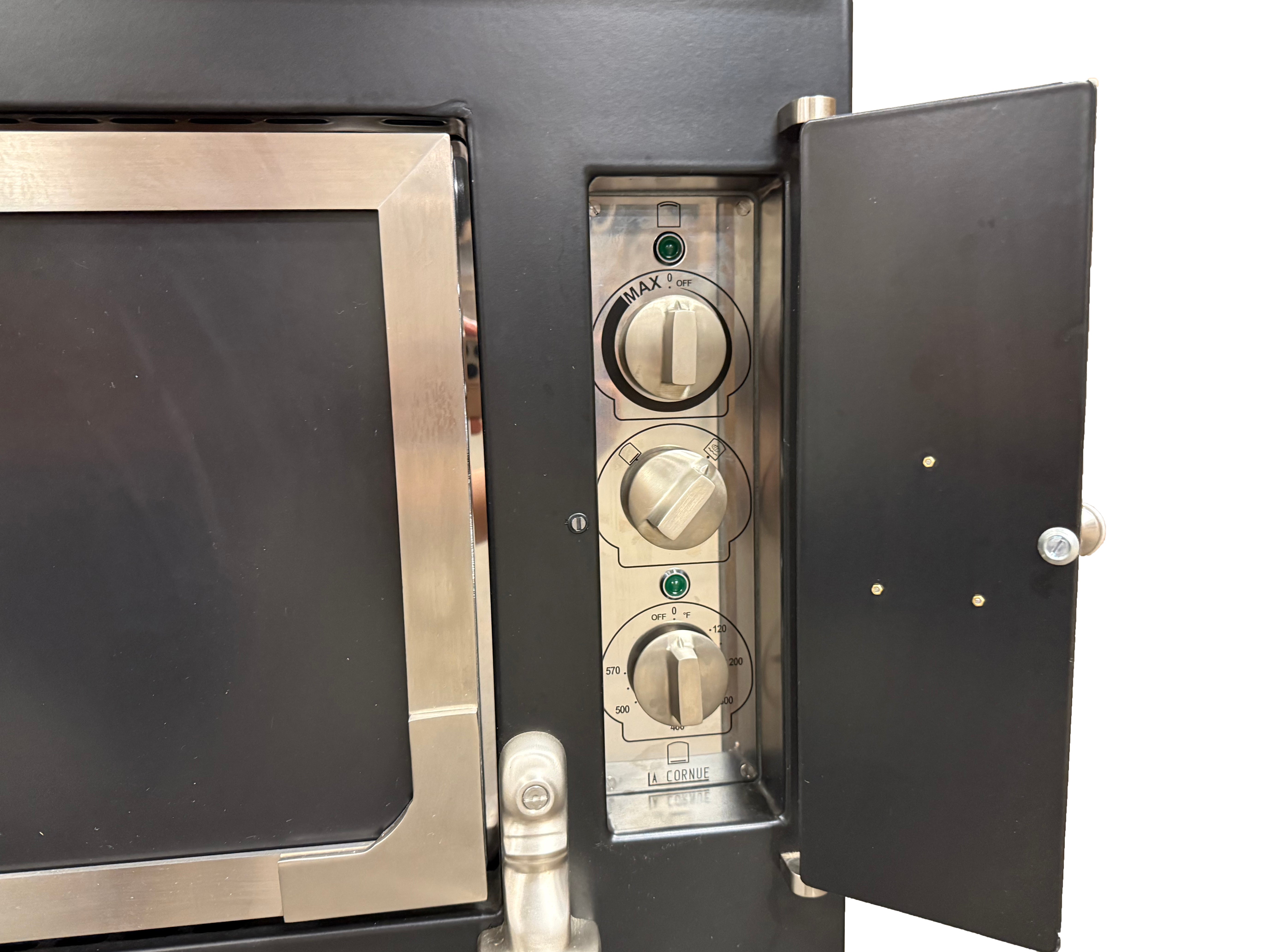 La Cornue Chateau 150 59" Black Dual Fuel Range