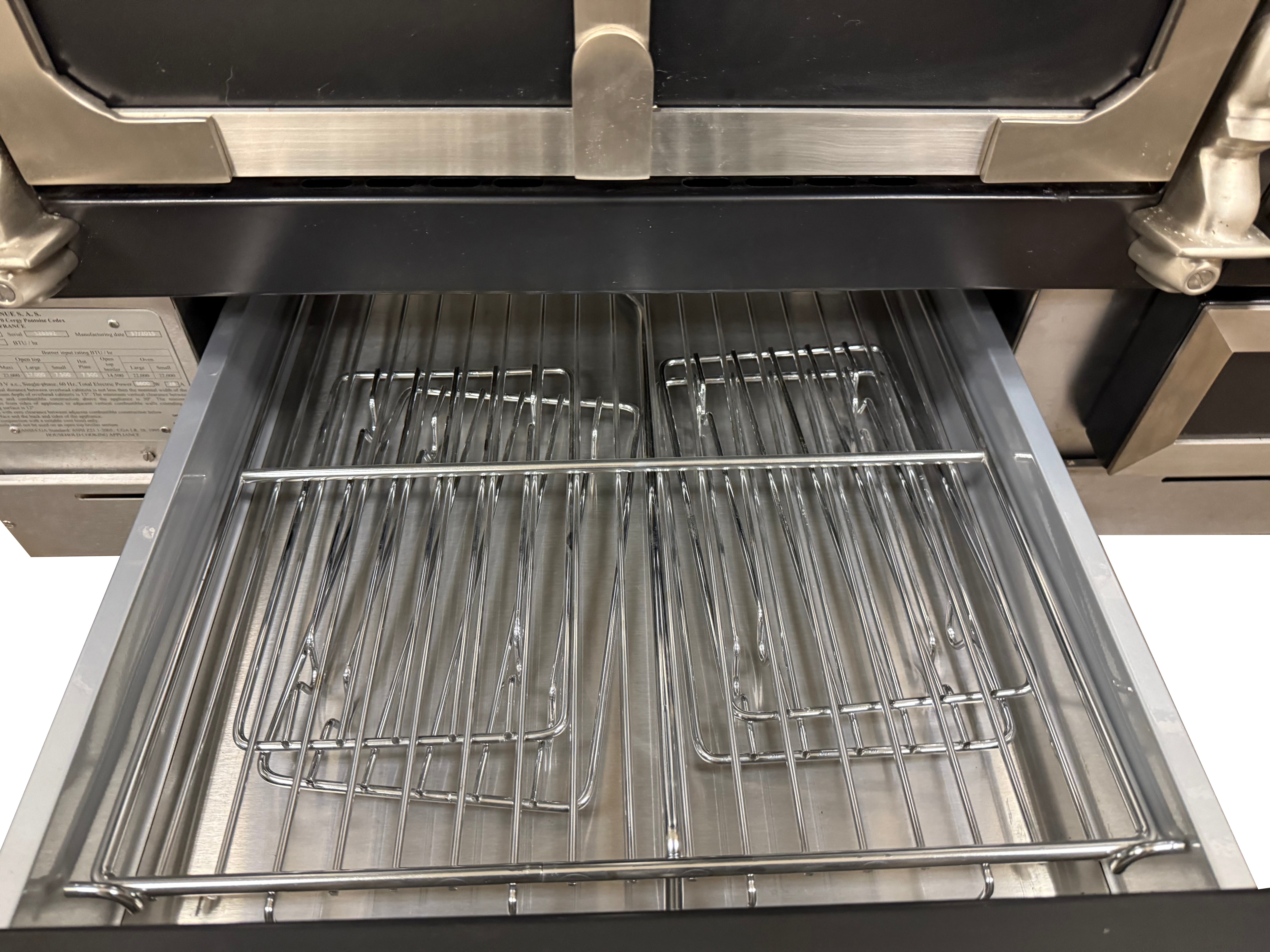 La Cornue Chateau 150 59" Black Dual Fuel Range