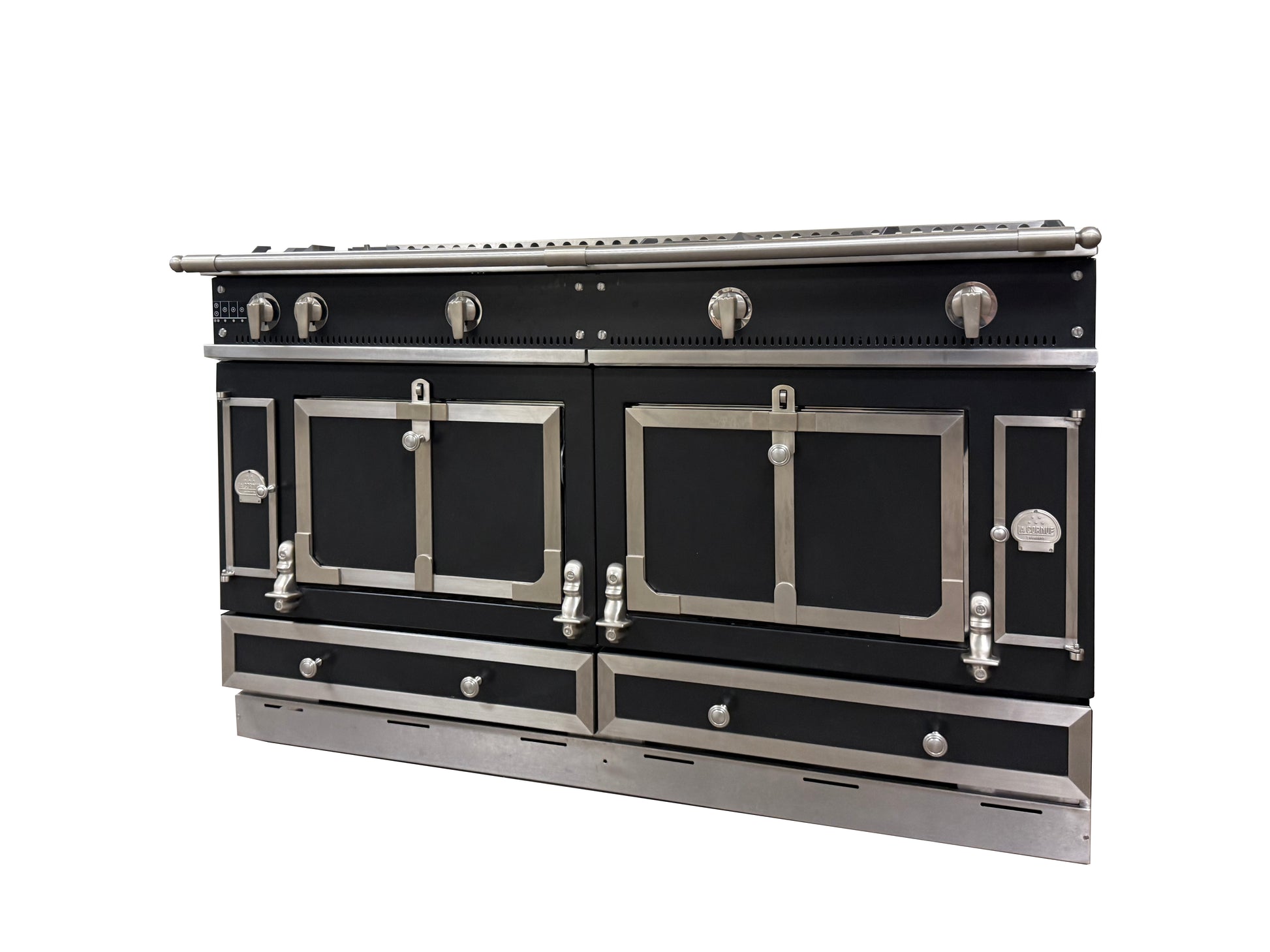La Cornue Chateau 150 59" Black Dual Fuel Range