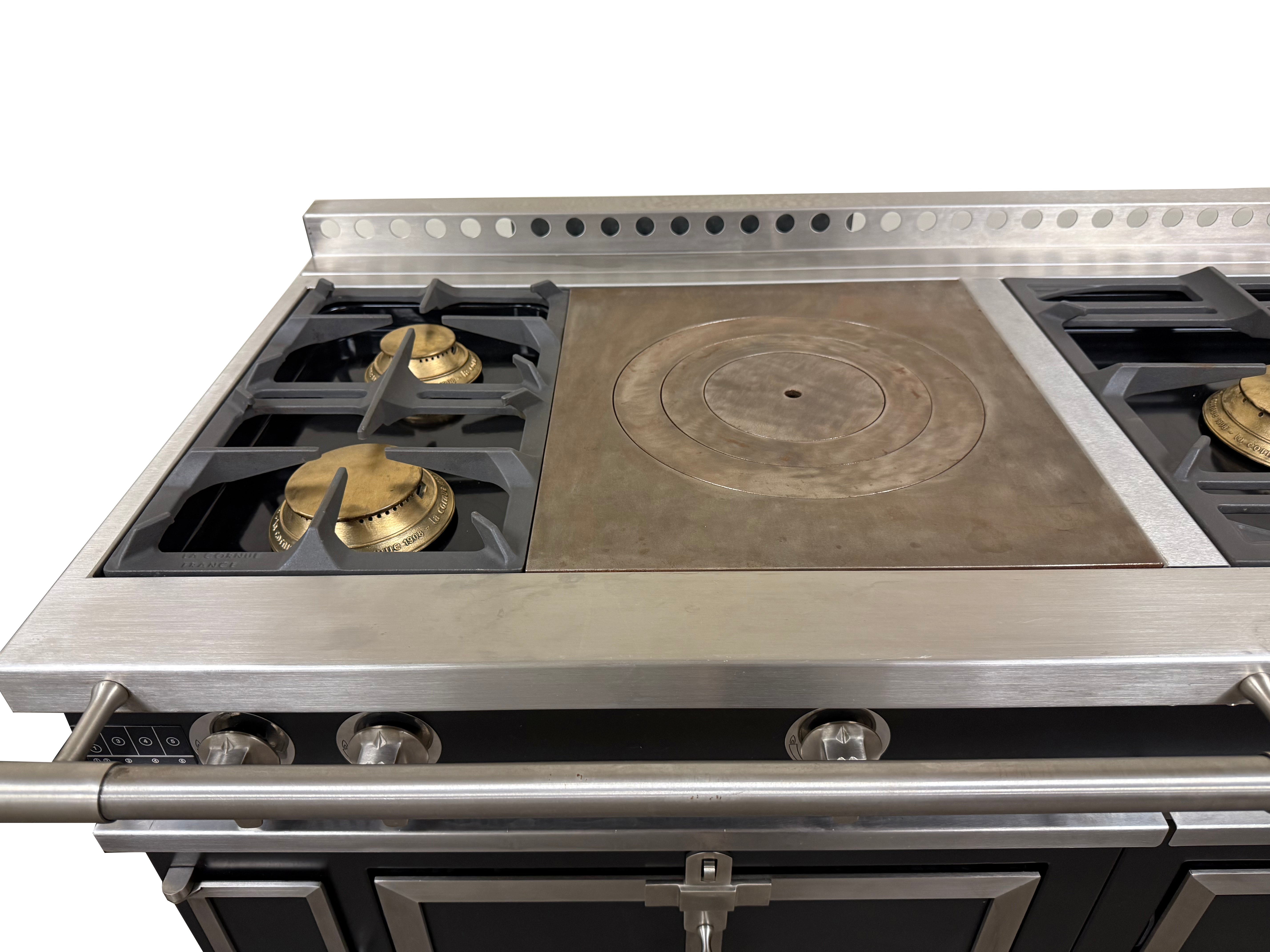 La Cornue Chateau 150 59" Black Dual Fuel Range